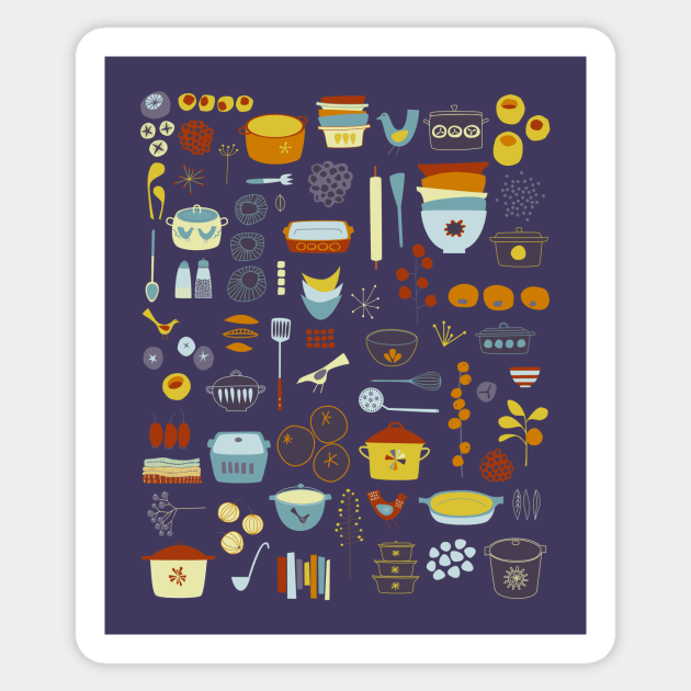 Vintage Kitchen Sticker by Nic Squirrell